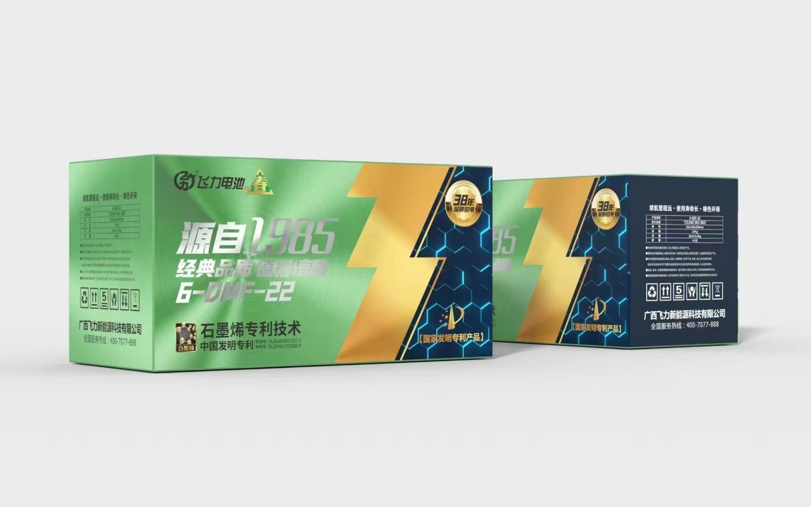 飞力电池12+3月质保春夏秋冬22-25安